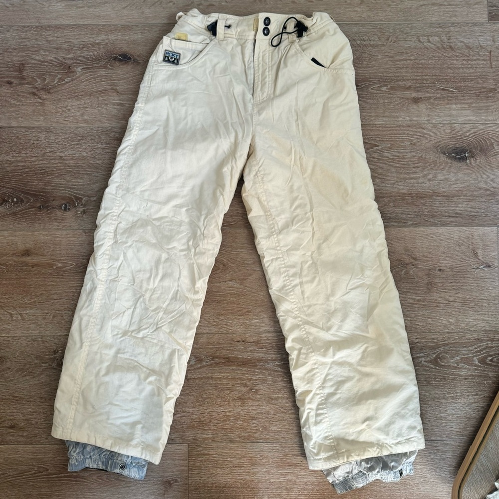 Roxy Snow Pants X Series in White/Cream